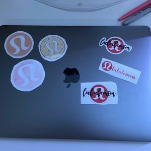 Lululemon sticker pack